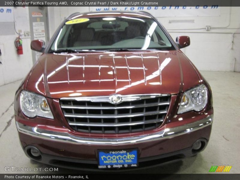 Cognac Crystal Pearl / Dark Khaki/Light Graystone 2007 Chrysler Pacifica Touring AWD