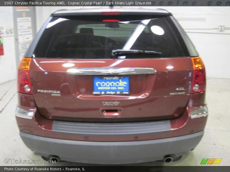 Cognac Crystal Pearl / Dark Khaki/Light Graystone 2007 Chrysler Pacifica Touring AWD