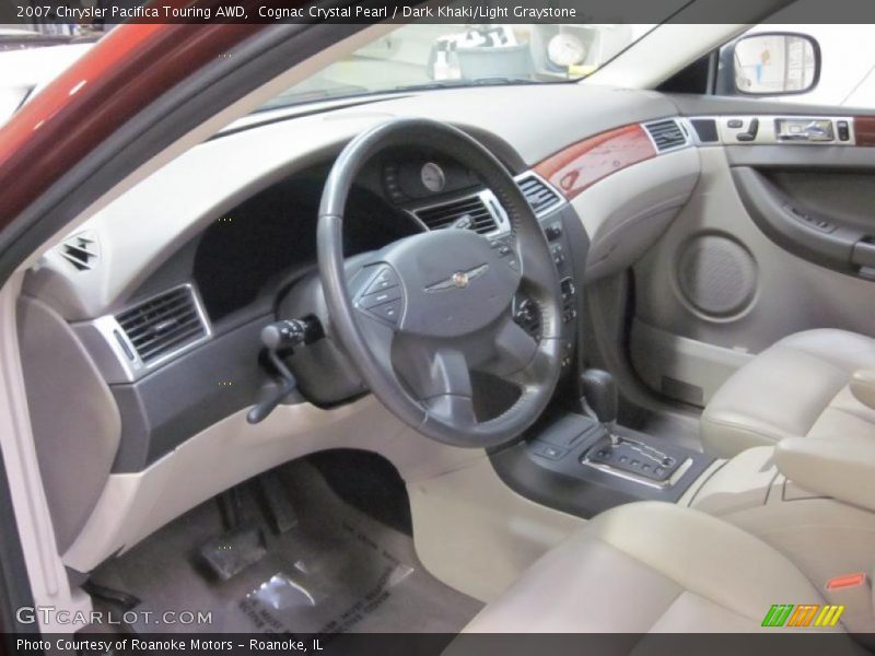 Cognac Crystal Pearl / Dark Khaki/Light Graystone 2007 Chrysler Pacifica Touring AWD