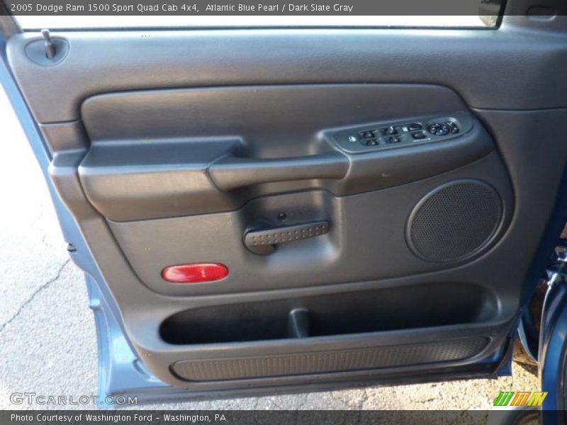 Atlantic Blue Pearl / Dark Slate Gray 2005 Dodge Ram 1500 Sport Quad Cab 4x4
