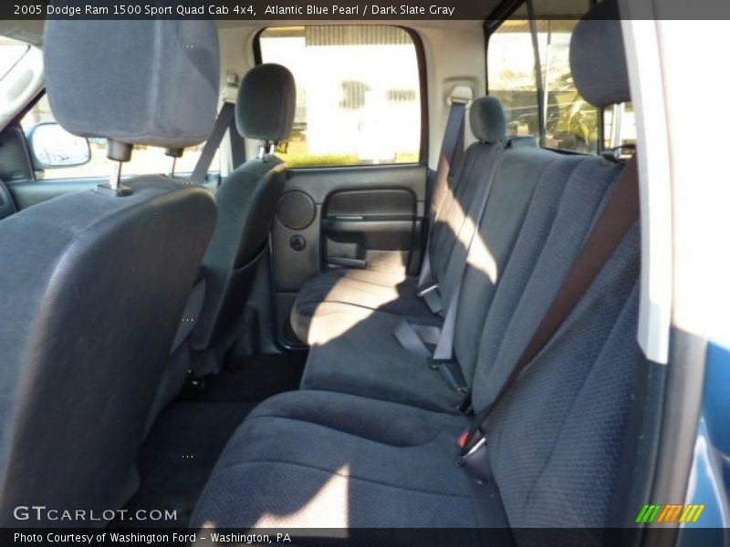 Atlantic Blue Pearl / Dark Slate Gray 2005 Dodge Ram 1500 Sport Quad Cab 4x4