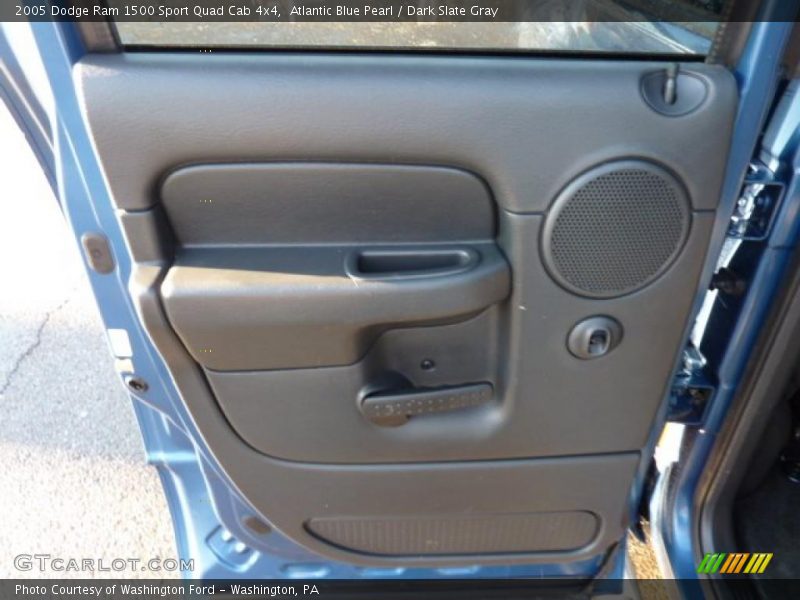 Atlantic Blue Pearl / Dark Slate Gray 2005 Dodge Ram 1500 Sport Quad Cab 4x4