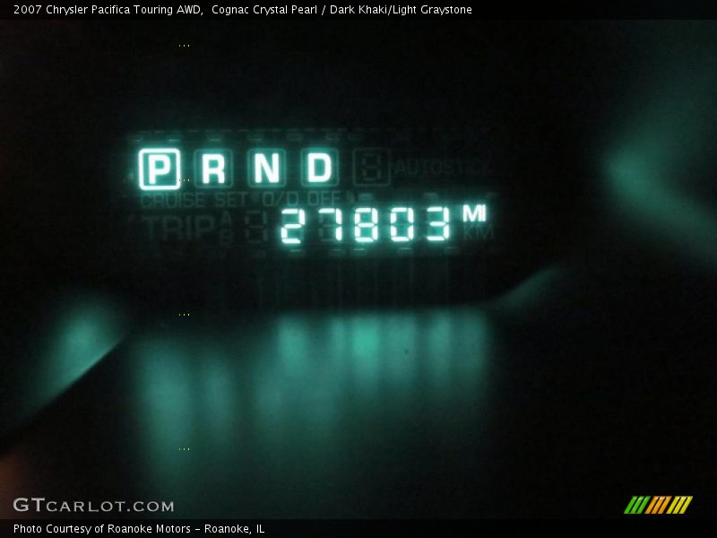 Cognac Crystal Pearl / Dark Khaki/Light Graystone 2007 Chrysler Pacifica Touring AWD