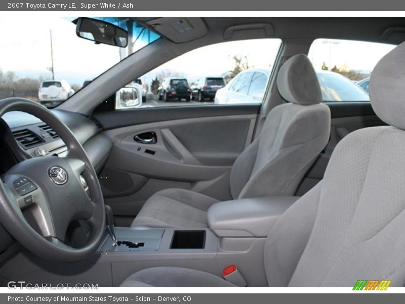 Super White / Ash 2007 Toyota Camry LE