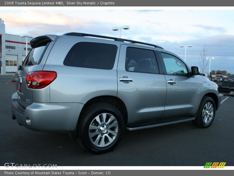 Silver Sky Metallic / Graphite 2008 Toyota Sequoia Limited 4WD