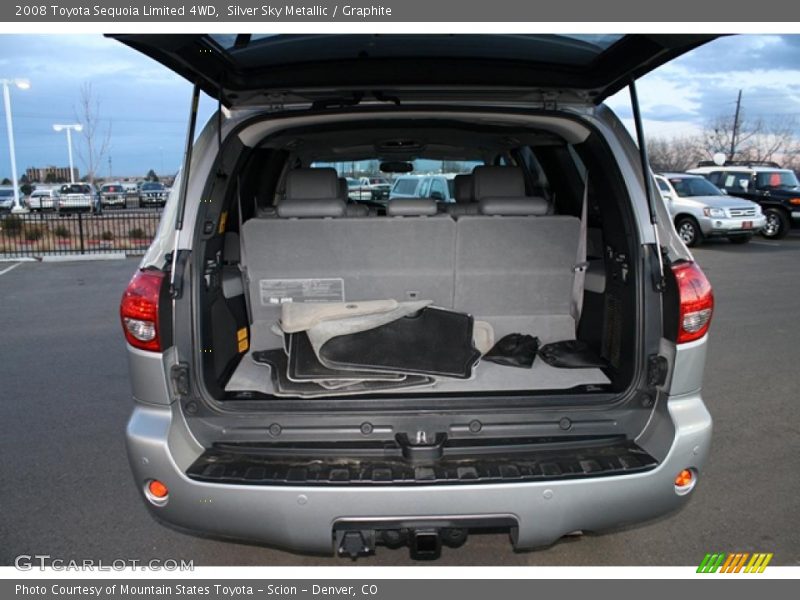 Silver Sky Metallic / Graphite 2008 Toyota Sequoia Limited 4WD