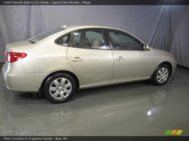 Laguna Sand Metallic / Beige 2008 Hyundai Elantra GLS Sedan