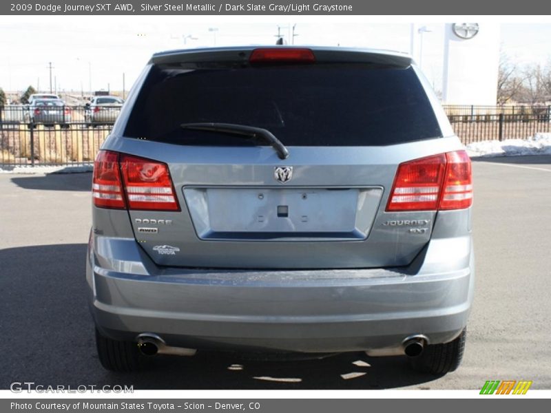 Silver Steel Metallic / Dark Slate Gray/Light Graystone 2009 Dodge Journey SXT AWD