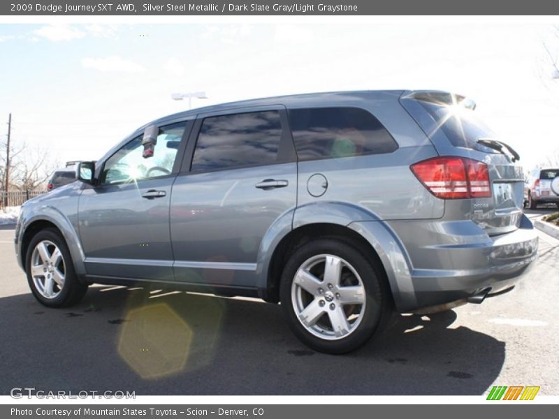 Silver Steel Metallic / Dark Slate Gray/Light Graystone 2009 Dodge Journey SXT AWD