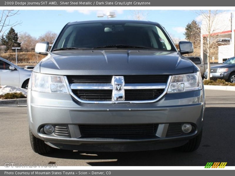 Silver Steel Metallic / Dark Slate Gray/Light Graystone 2009 Dodge Journey SXT AWD
