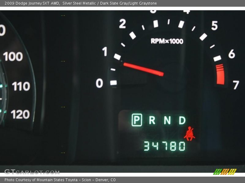 Silver Steel Metallic / Dark Slate Gray/Light Graystone 2009 Dodge Journey SXT AWD
