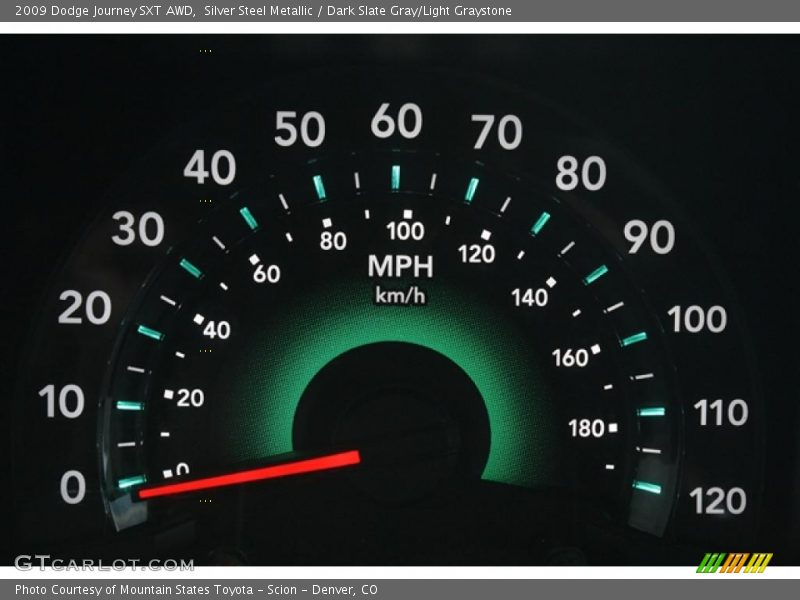 Silver Steel Metallic / Dark Slate Gray/Light Graystone 2009 Dodge Journey SXT AWD