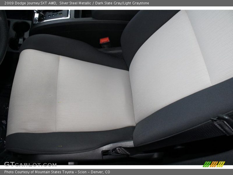 Silver Steel Metallic / Dark Slate Gray/Light Graystone 2009 Dodge Journey SXT AWD