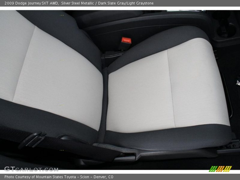 Silver Steel Metallic / Dark Slate Gray/Light Graystone 2009 Dodge Journey SXT AWD