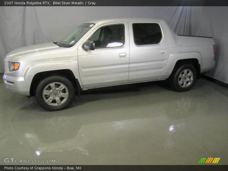 Billet Silver Metallic / Gray 2007 Honda Ridgeline RTX