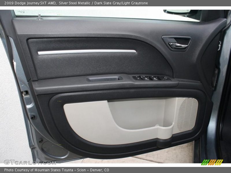 Silver Steel Metallic / Dark Slate Gray/Light Graystone 2009 Dodge Journey SXT AWD