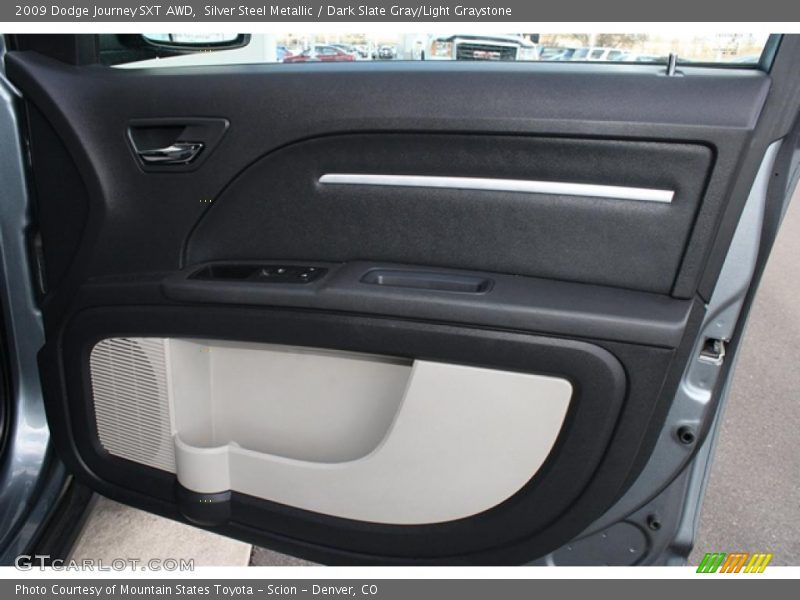 Silver Steel Metallic / Dark Slate Gray/Light Graystone 2009 Dodge Journey SXT AWD