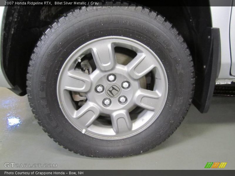 Billet Silver Metallic / Gray 2007 Honda Ridgeline RTX