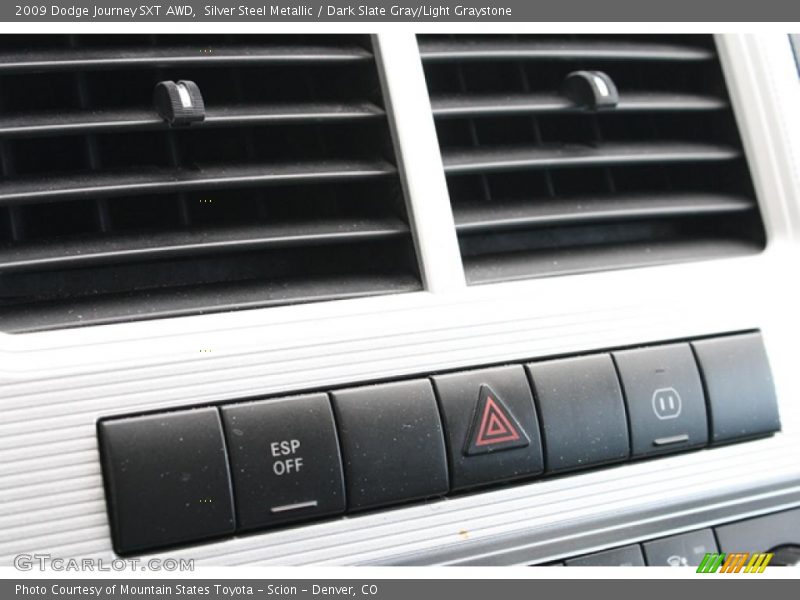 Silver Steel Metallic / Dark Slate Gray/Light Graystone 2009 Dodge Journey SXT AWD