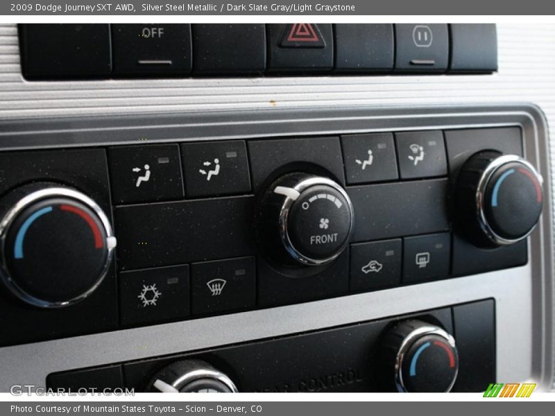 Silver Steel Metallic / Dark Slate Gray/Light Graystone 2009 Dodge Journey SXT AWD