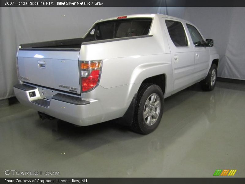 Billet Silver Metallic / Gray 2007 Honda Ridgeline RTX