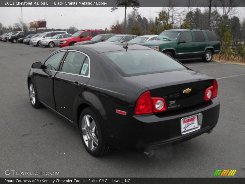  2011 Malibu LT Black Granite Metallic