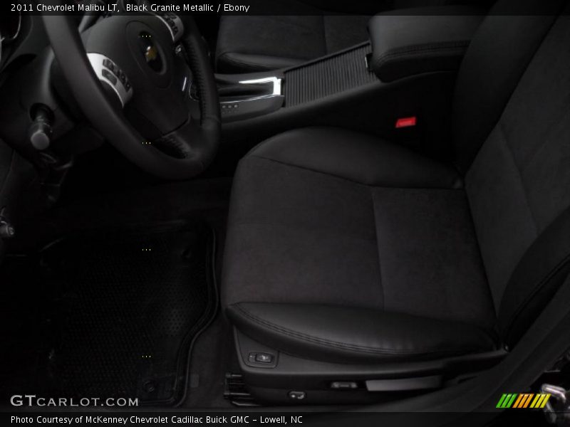 Black Granite Metallic / Ebony 2011 Chevrolet Malibu LT