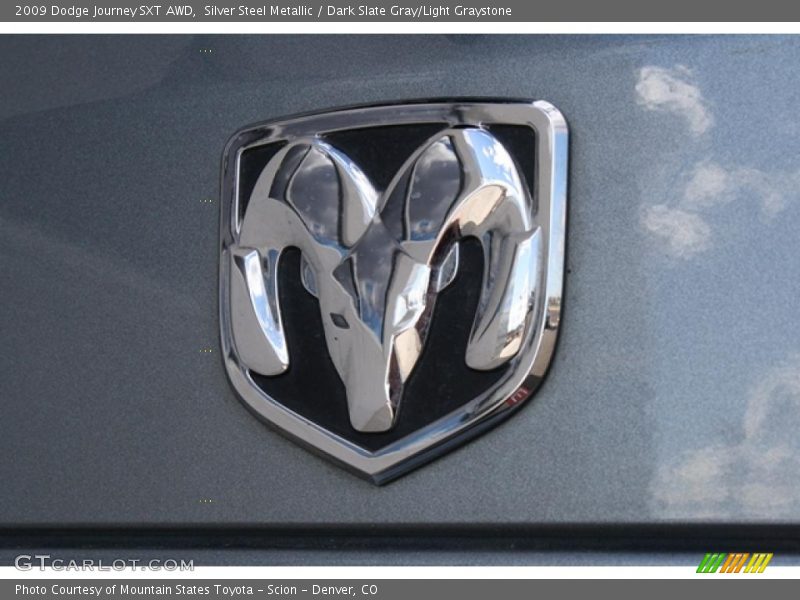 Silver Steel Metallic / Dark Slate Gray/Light Graystone 2009 Dodge Journey SXT AWD