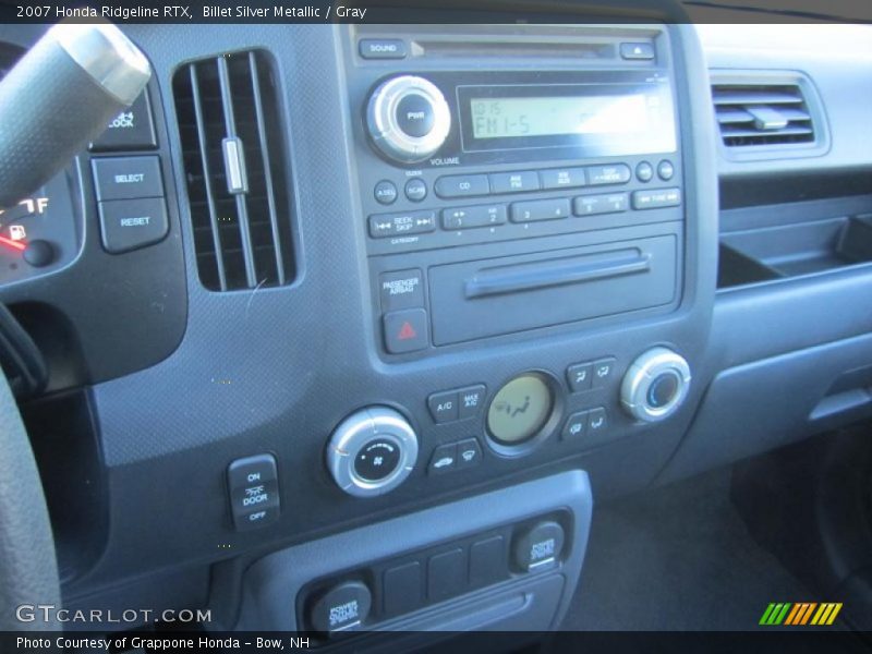 Billet Silver Metallic / Gray 2007 Honda Ridgeline RTX