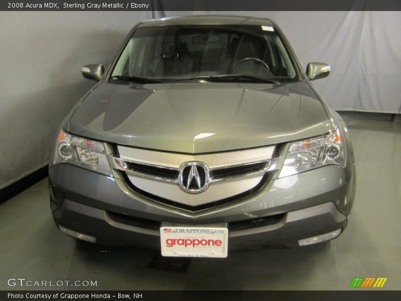 Sterling Gray Metallic / Ebony 2008 Acura MDX