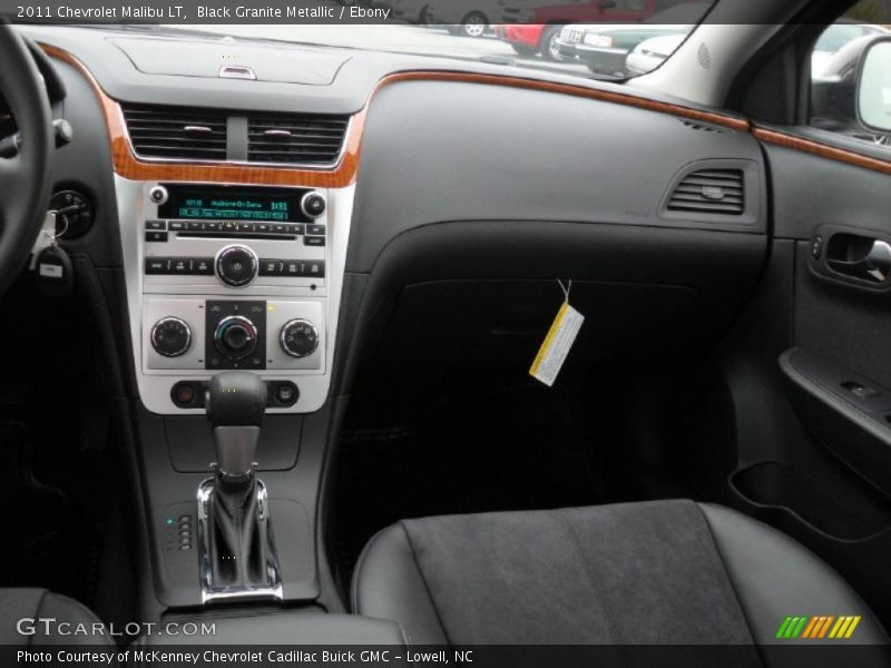 Black Granite Metallic / Ebony 2011 Chevrolet Malibu LT