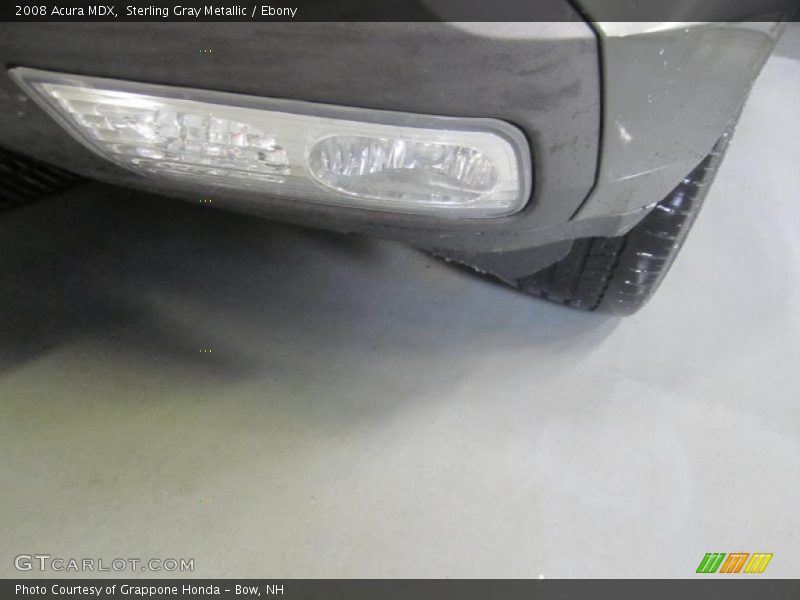 Sterling Gray Metallic / Ebony 2008 Acura MDX