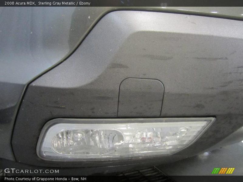 Sterling Gray Metallic / Ebony 2008 Acura MDX