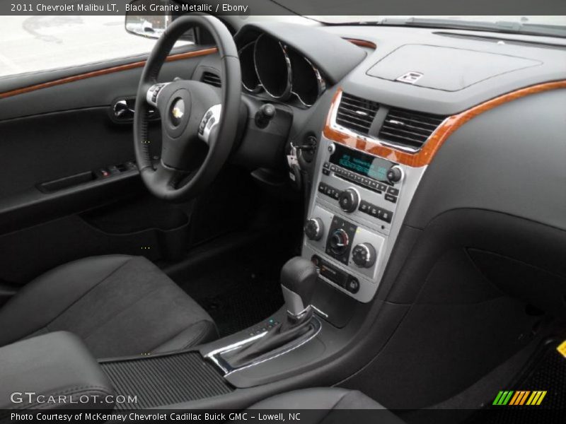 Black Granite Metallic / Ebony 2011 Chevrolet Malibu LT