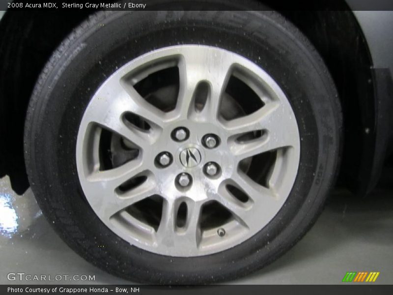 Sterling Gray Metallic / Ebony 2008 Acura MDX