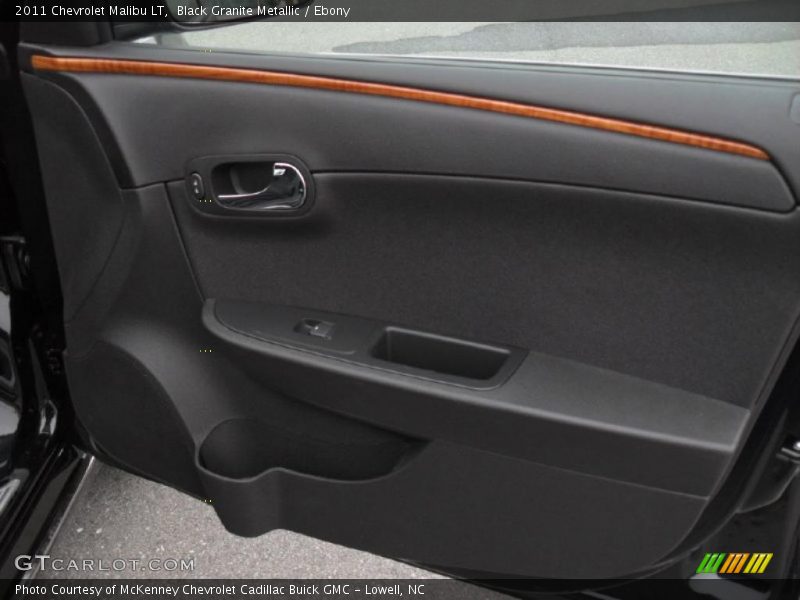 Black Granite Metallic / Ebony 2011 Chevrolet Malibu LT