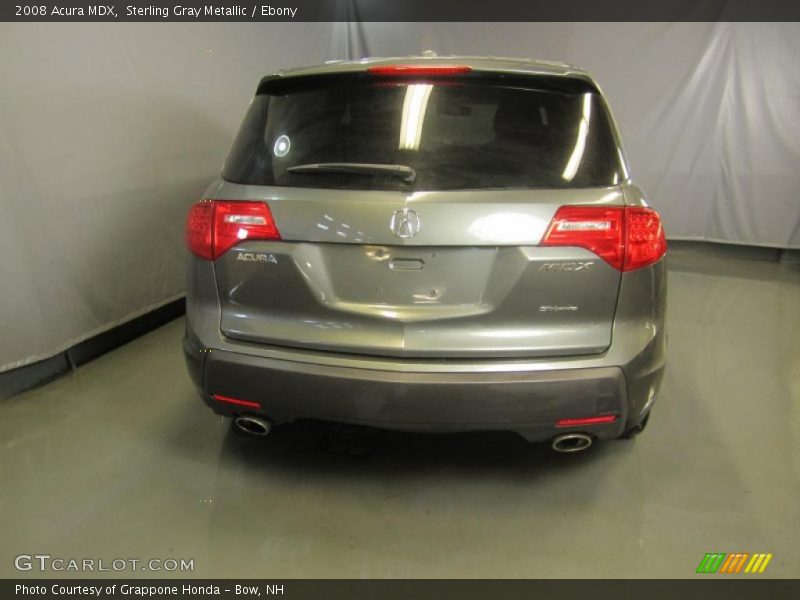 Sterling Gray Metallic / Ebony 2008 Acura MDX