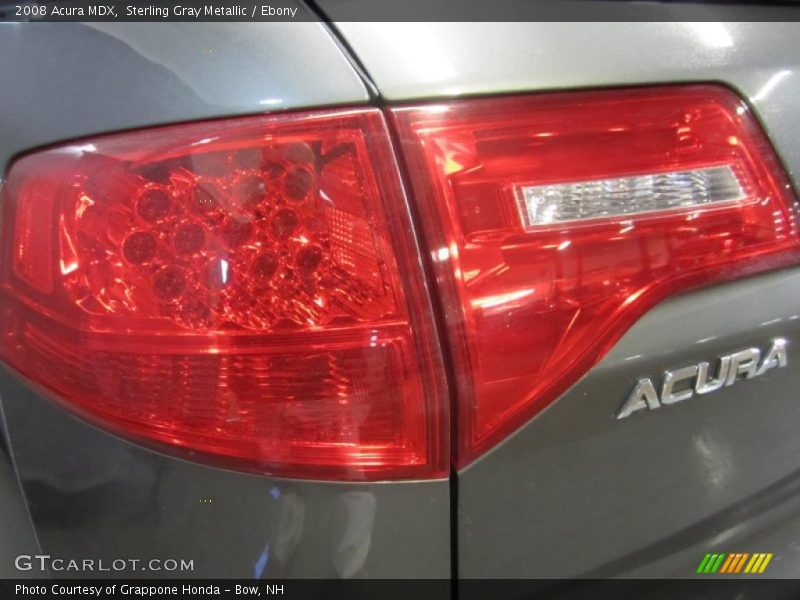 Sterling Gray Metallic / Ebony 2008 Acura MDX