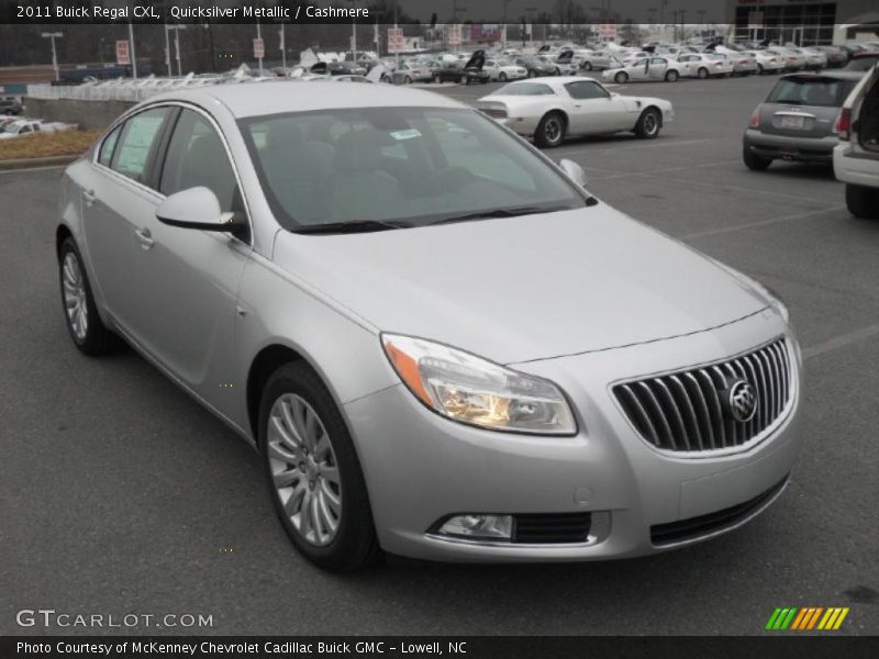 Quicksilver Metallic / Cashmere 2011 Buick Regal CXL
