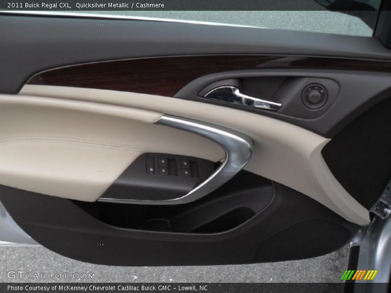Quicksilver Metallic / Cashmere 2011 Buick Regal CXL