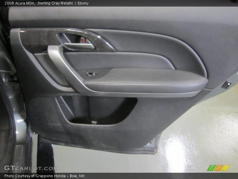 Sterling Gray Metallic / Ebony 2008 Acura MDX