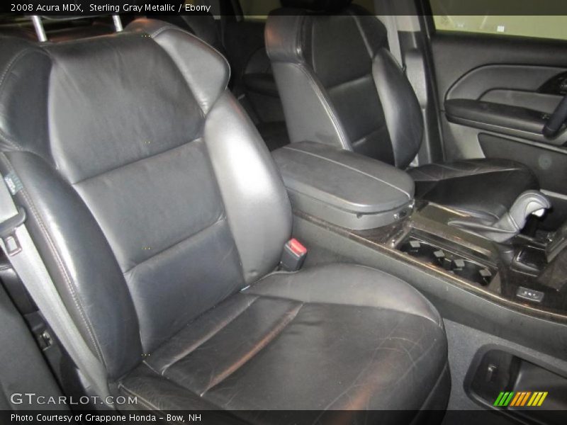 Sterling Gray Metallic / Ebony 2008 Acura MDX