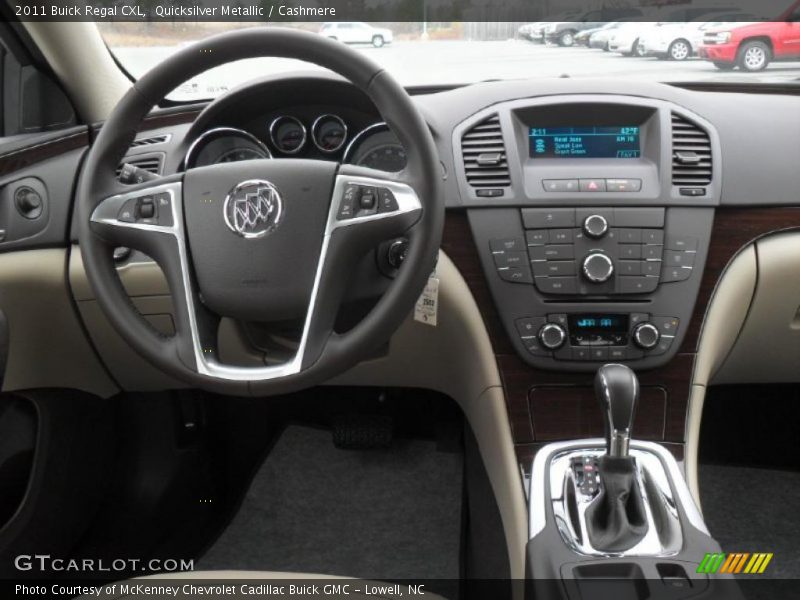 Dashboard of 2011 Regal CXL