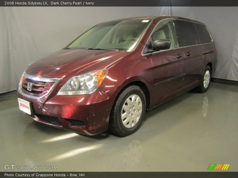 Dark Cherry Pearl / Ivory 2008 Honda Odyssey LX
