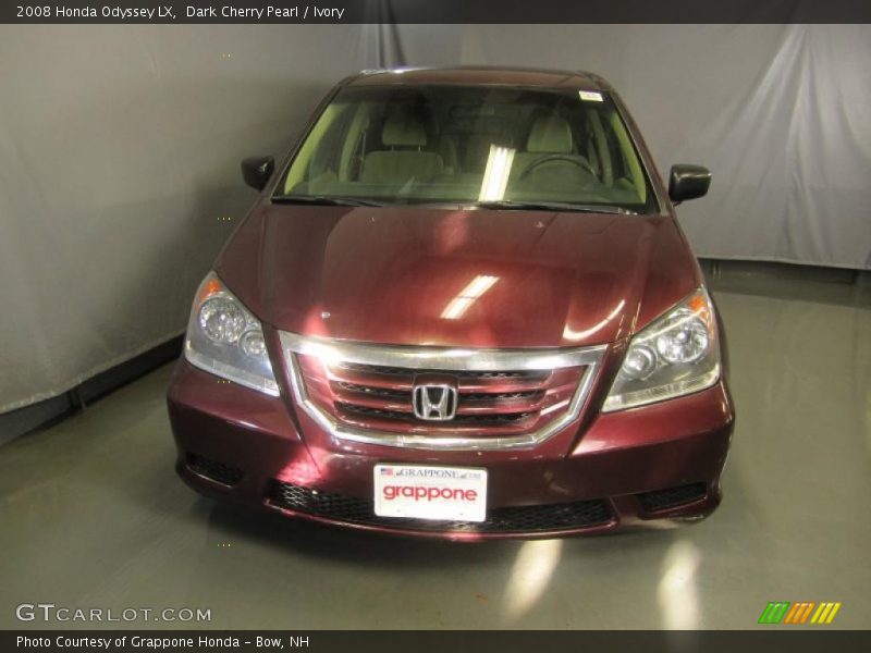 Dark Cherry Pearl / Ivory 2008 Honda Odyssey LX