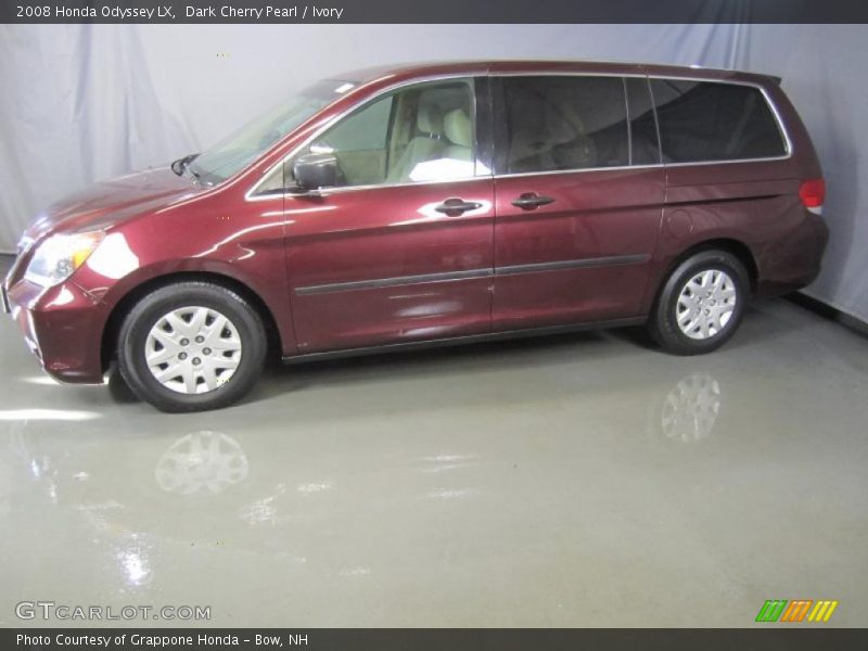 Dark Cherry Pearl / Ivory 2008 Honda Odyssey LX