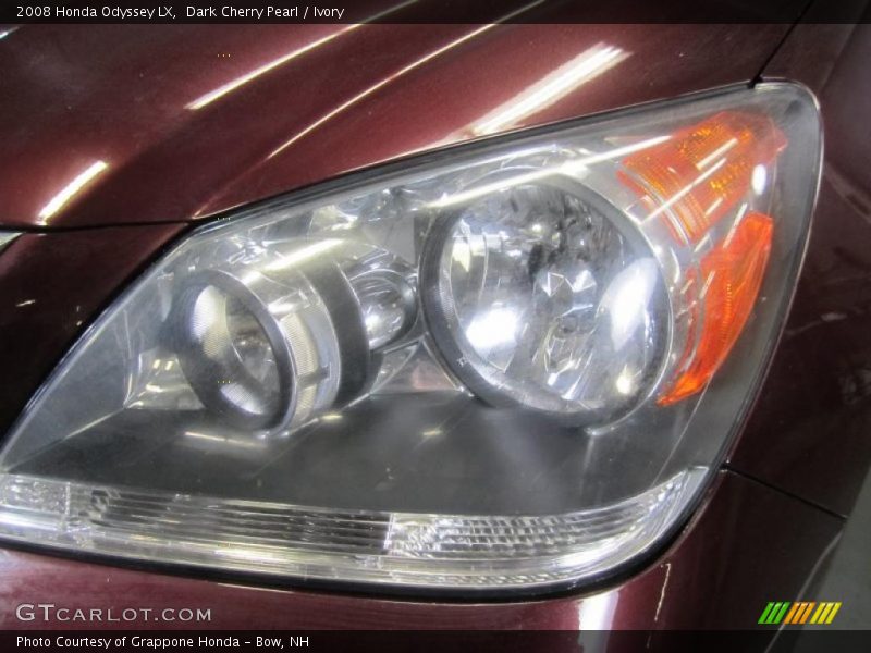 Dark Cherry Pearl / Ivory 2008 Honda Odyssey LX