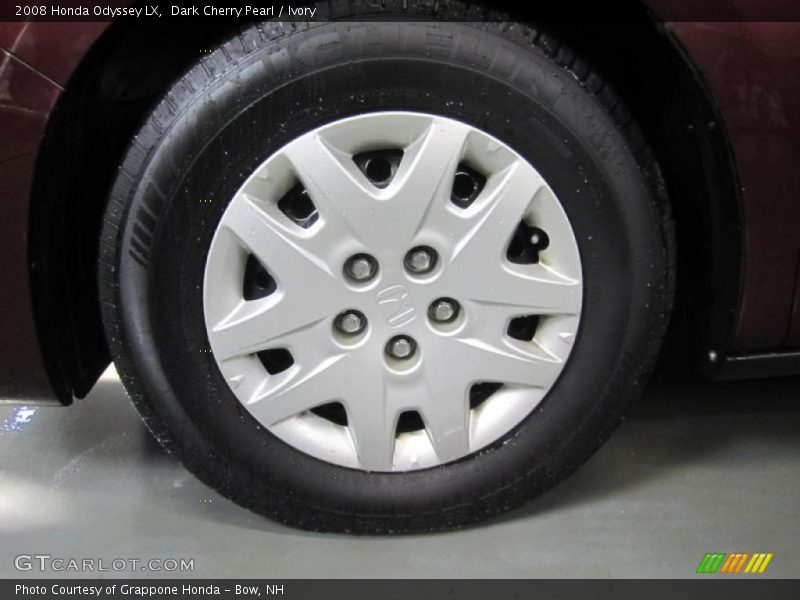 Dark Cherry Pearl / Ivory 2008 Honda Odyssey LX