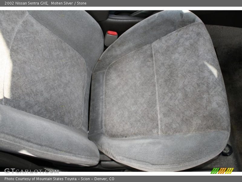 Molten Silver / Stone 2002 Nissan Sentra GXE