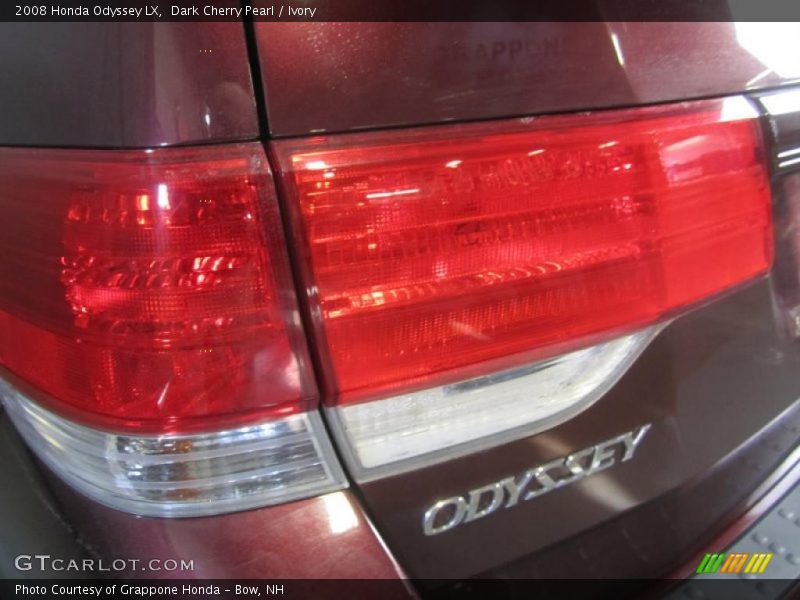 Dark Cherry Pearl / Ivory 2008 Honda Odyssey LX
